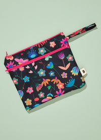 Necessaire 2 Bolsos - Anoitecer no Jardim