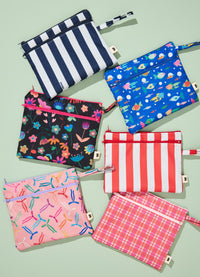 Necessaire 2 Bolsos - Anoitecer no Jardim