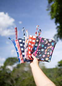 Necessaire 2 Bolsos - Anoitecer no Jardim