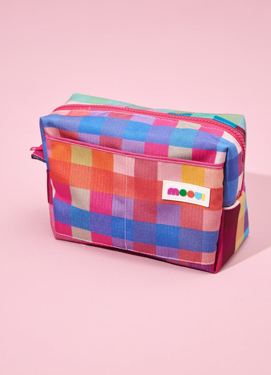 Necessaire Impermeável - Xadrez Radiante