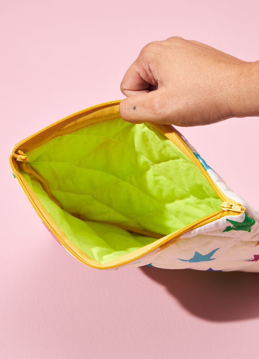 Necessaire Matelassada - Estrelitas