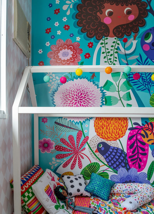 Papel de Parede Infantil Encantada - Painel
