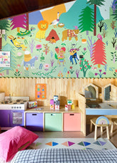 Papel de Parede Infantil Fábulas - Painel
