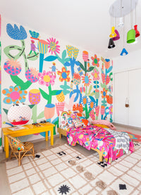 Papel de Parede Infantil Jardim dos Sonhos - Painel