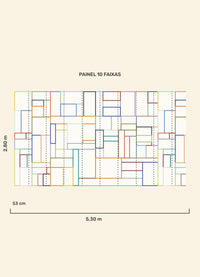 Papel de Parede Infantil Labirinto - Painel