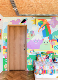 Papel de Parede Infantil Mundo Mágico - Painel