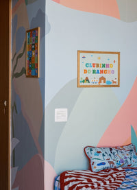 Papel de Parede Infantil Rancho Claro - Painel