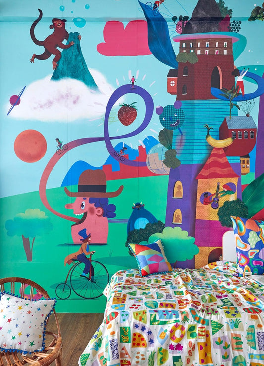 Papel de Parede Infantil Utopia - Painel