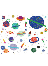 Papel de Parede Infantil Cosmos Off - Painel