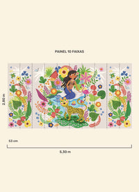 Papel de Parede Infantil Iara - Painel