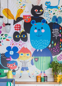 Papel de Parede Infantil Aventura - Painel