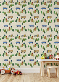 Papel de Parede Infantil - Camp
