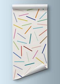 Papel de Parede Infantil - Chuva de Confetti