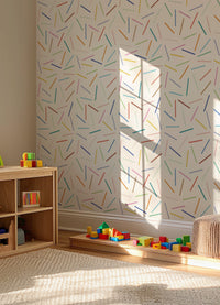 Papel de Parede Infantil - Chuva de Confetti