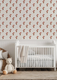 Papel de Parede Infantil - Cogumelinhos