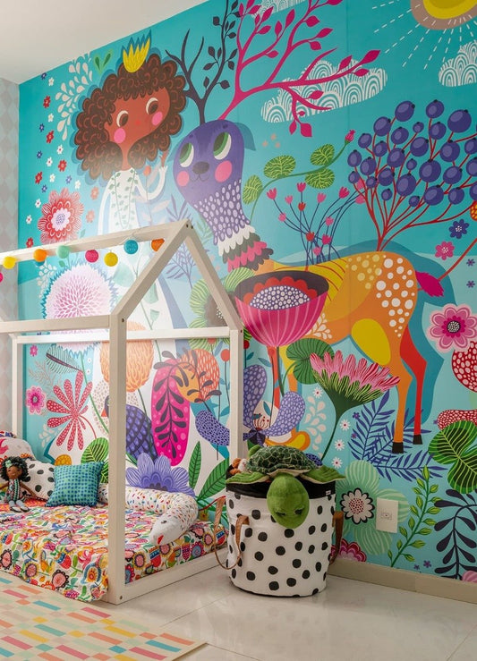 Papel de Parede Infantil Encantada - Painel