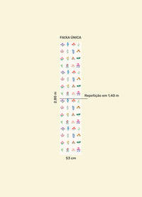 Papel de Parede Infantil - Flores da Primavera