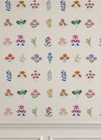 Papel de Parede Infantil - Flores da Primavera
