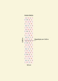 Papel de Parede Infantil - Jardim Listrado