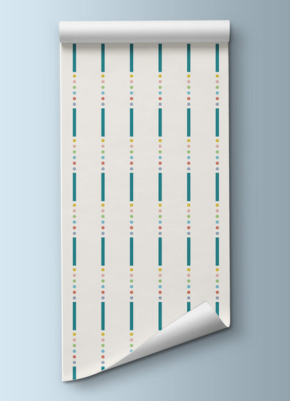 Papel de Parede Infantil - Listradinho Jujubas - foto 2