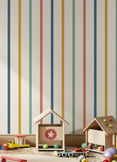 Papel de Parede Infantil - Listradinho Saturno