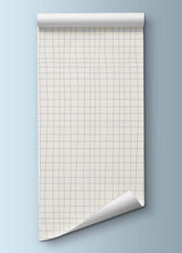 Papel de Parede - Quadriculado Mini Azul