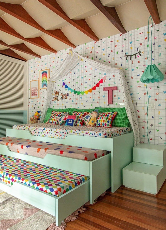 Papel de Parede Infantil - Pescaria