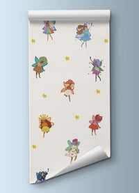 Papel de Parede Infantil - Sussurro Das Fadas