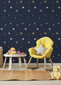 Papel de Parede Infantil - Universo de Estrelas
