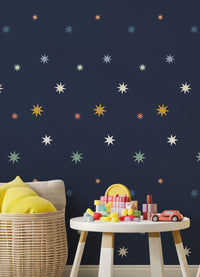 Papel de Parede Infantil - Universo de Estrelas