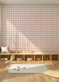 Papel de Parede Infantil - Xadrez Camélia
