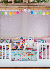 Papel de Parede Infantil - Sementes Rosa