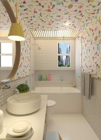 Papel de Parede Adesivo - Botânica