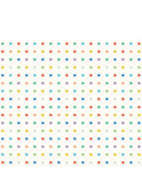 Papel de Parede Adesivo - Estrela Colorida