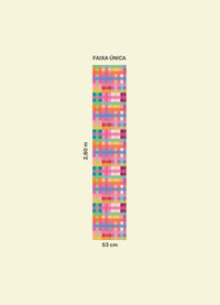 Papel de Parede Infantil - Xadrez Radiante
