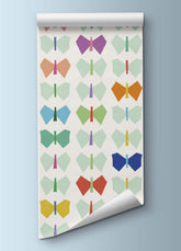 Papel de Parede Infantil - As Borboletas