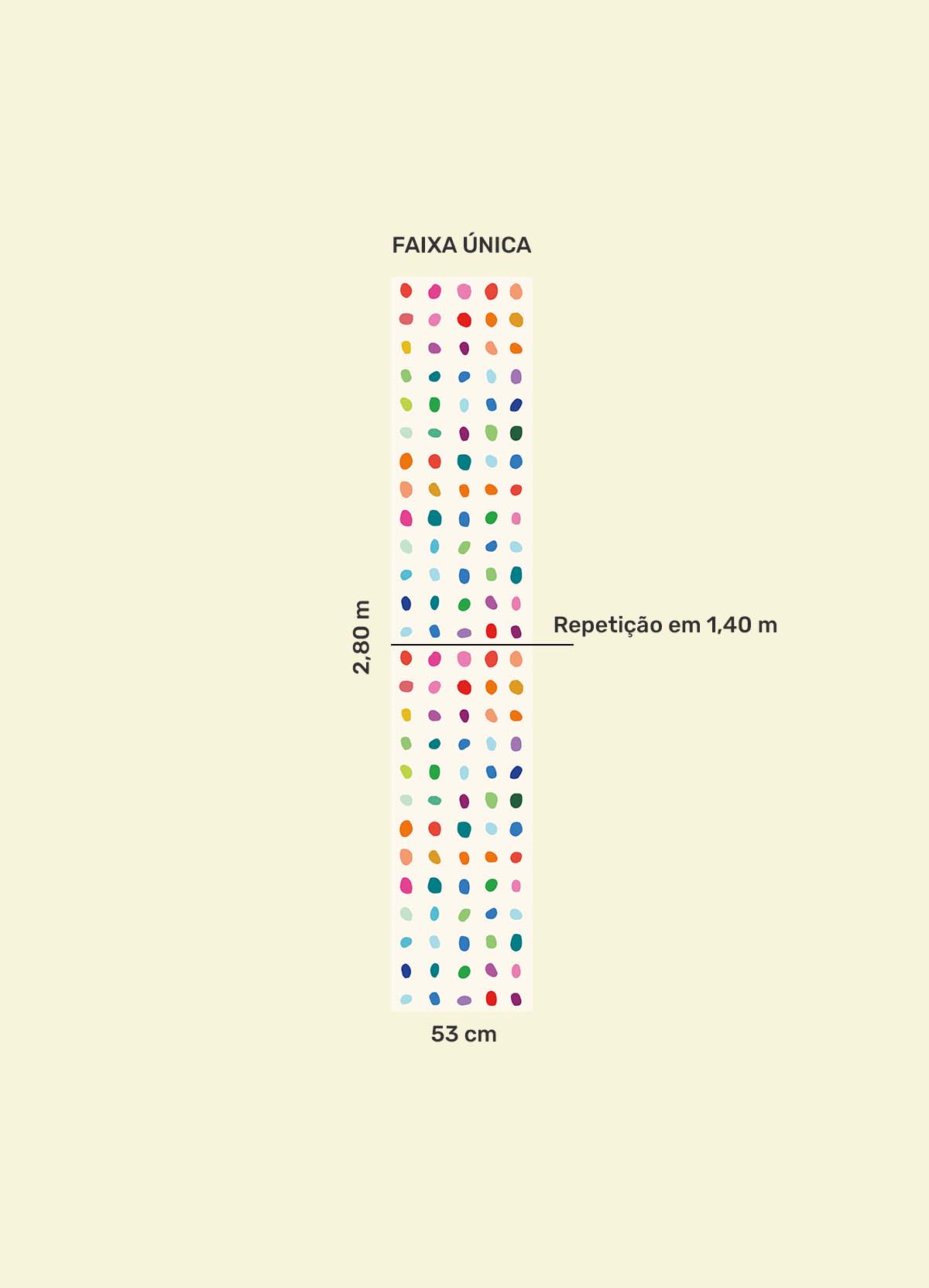 Papel de Parede Infantil - Bolinhas Mágicas