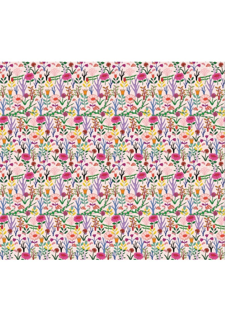 Papel de Parede Infantil - Flores Fabulosas