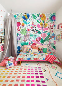 Papel de Parede Infantil Flora - Painel