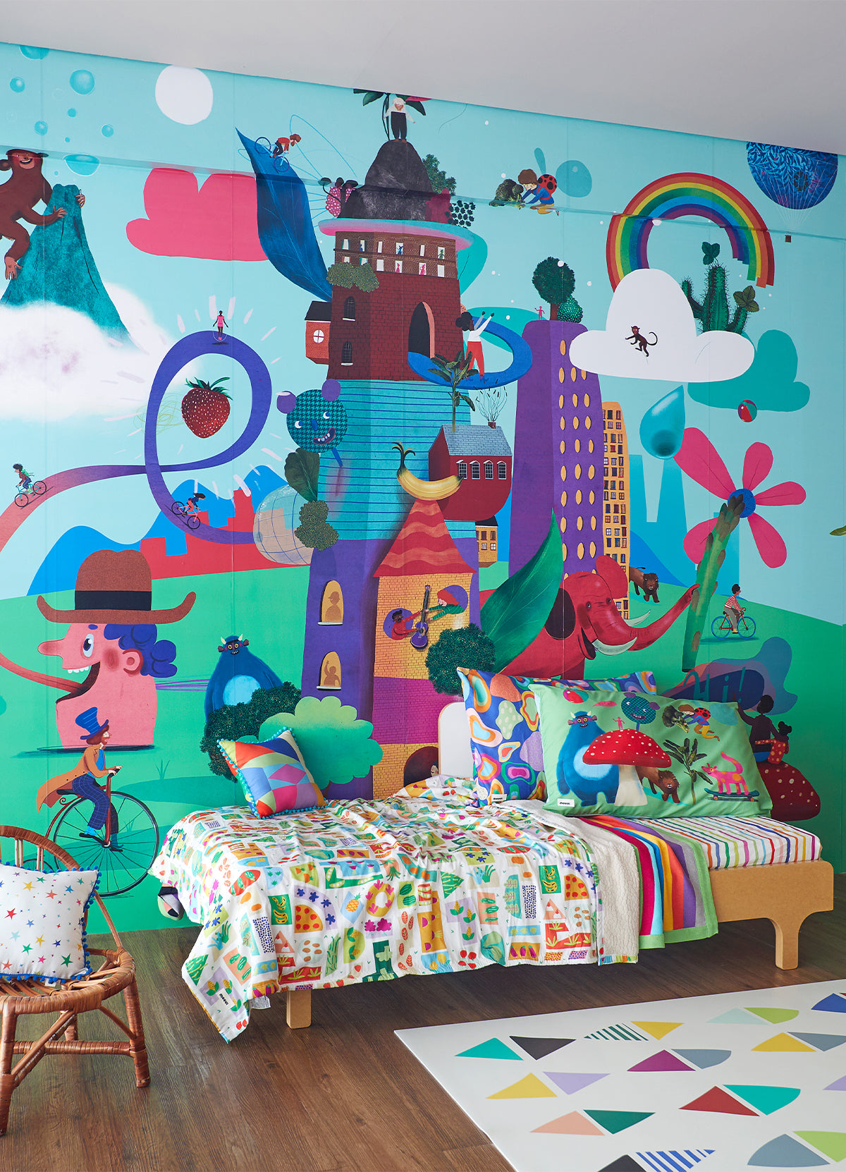 Papel de Parede Infantil Utopia - Painel