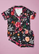 Pijama Americano Infantil Curto - Floral Noite Nathalie Lété
