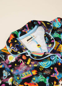 Pijama Americano Infantil Curto - Aventura Cósmica