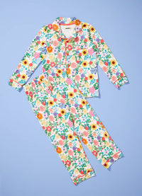 Pijama Americano Infantil Longo - Canteiro de Flores