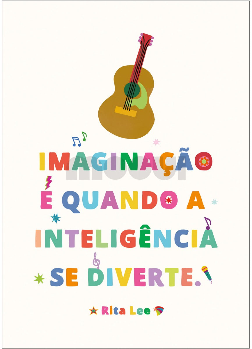 Pôster Infantil - Imaginação