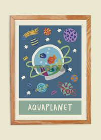 Pôster Infantil - Aquaplanet