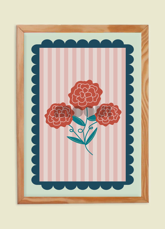 Pôster Infantil - Buque de Camélias