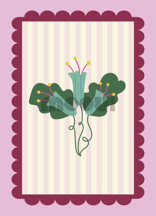 Pôster Infantil - Buque Campanulas