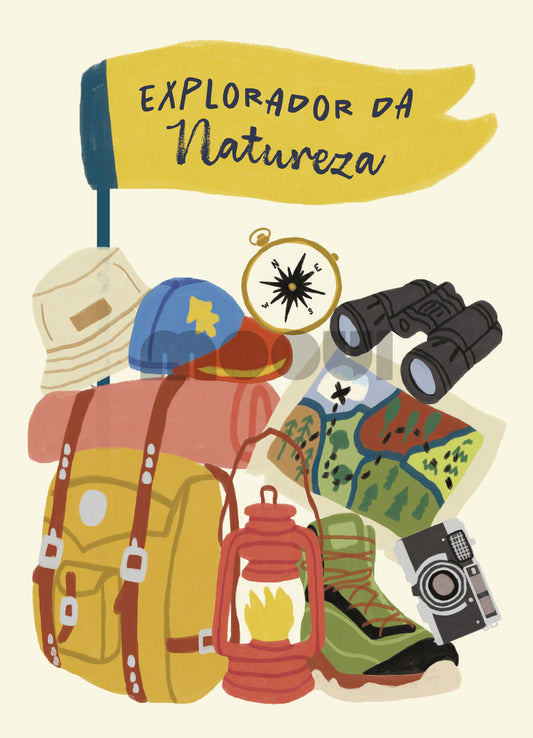 Pôster Infantil - Explorador