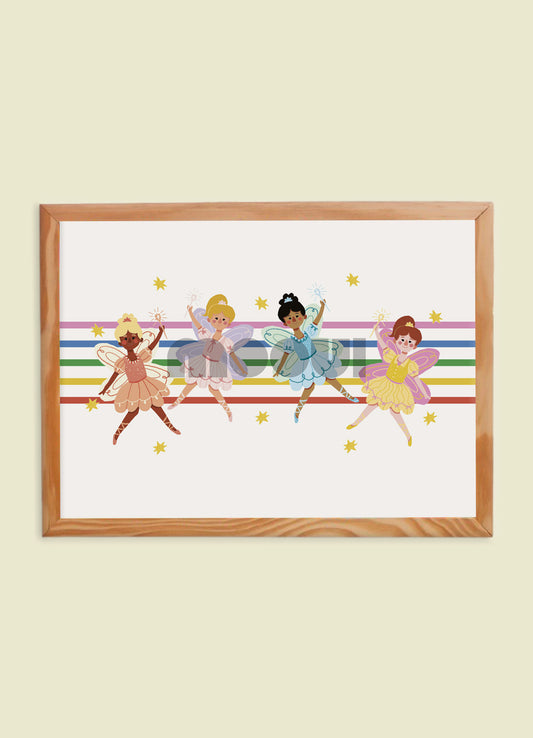 Pôster Infantil - Magia das Fadas