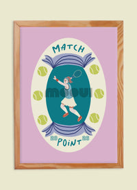 Pôster Infantil - Match Point